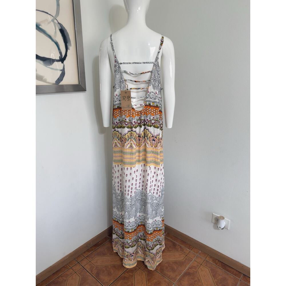 Riviera Sun Women's Maxi Dress Spaghetti Strap Sundress Summer Boho Beach NWT 2X - Picture 7 of 13